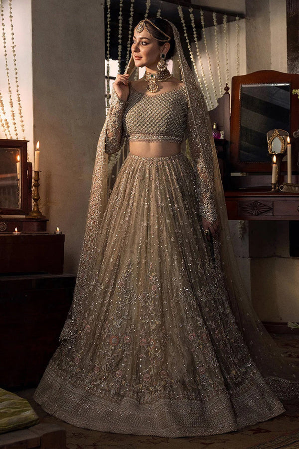 Faiza Saqlain | Wedding Couture - Beige